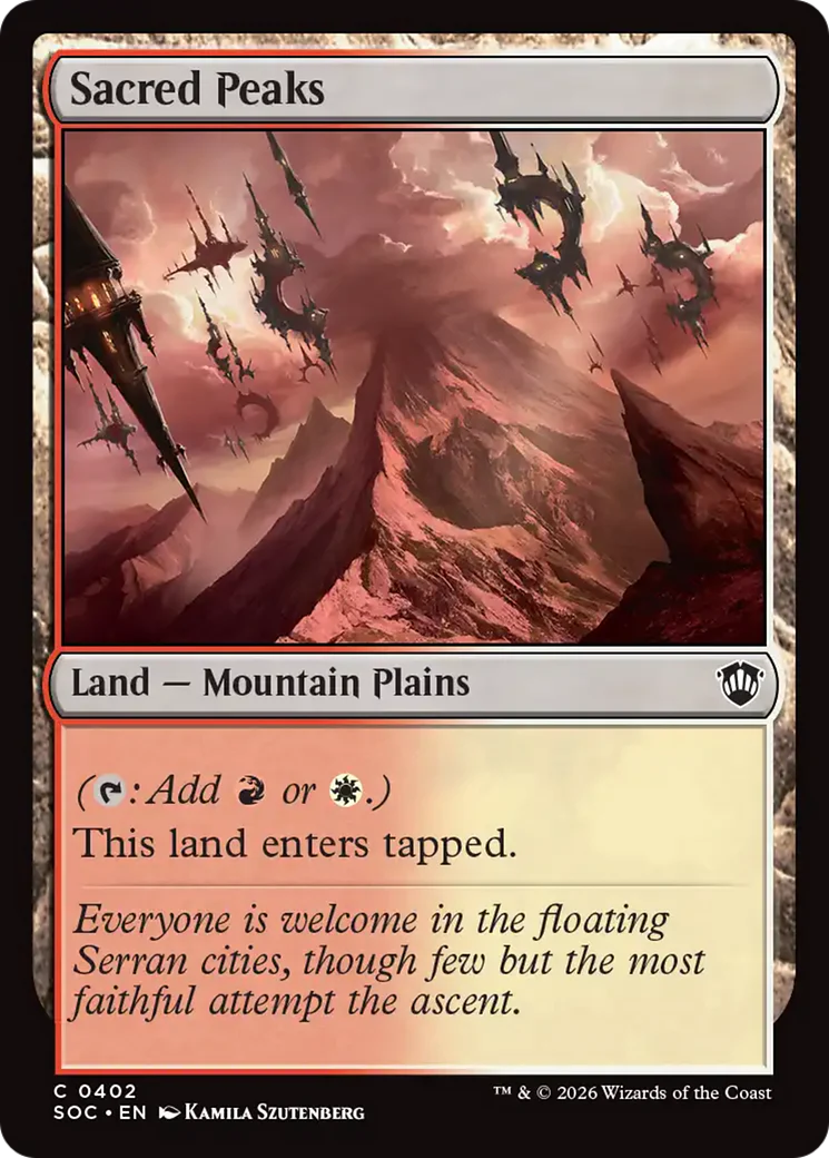 Sacred Peaks (SOC)