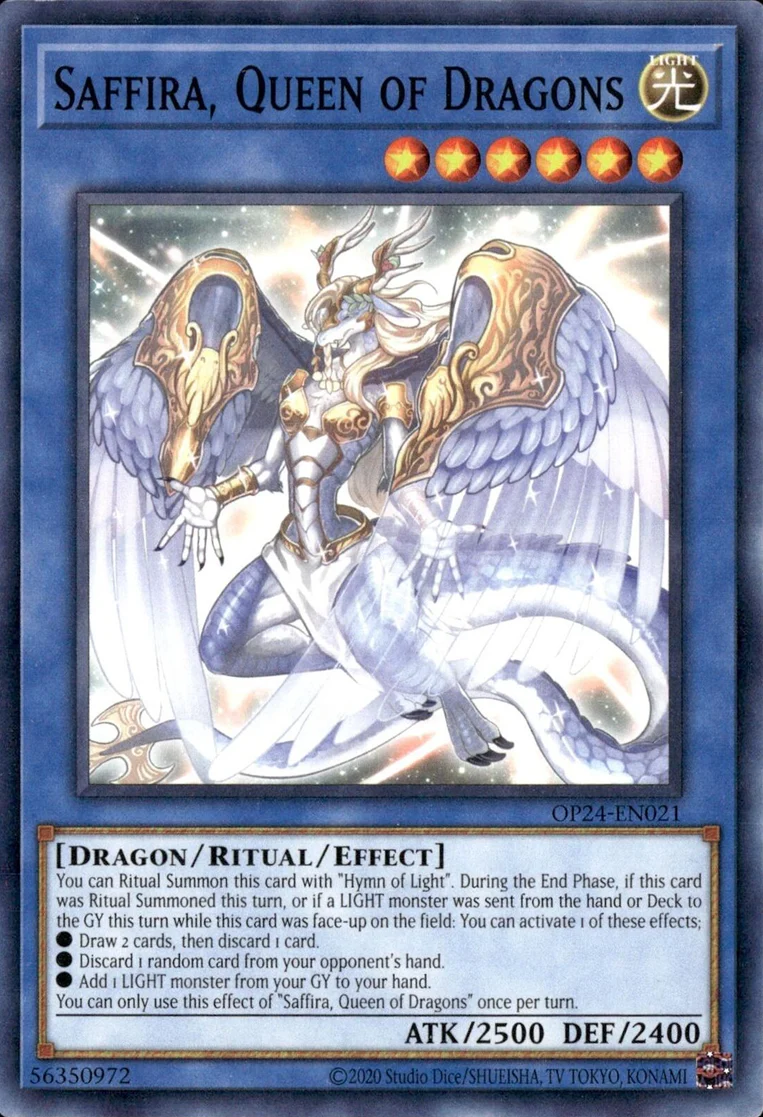 Saffira, Queen of Dragons - OP24-EN021 - Common - Unlimited