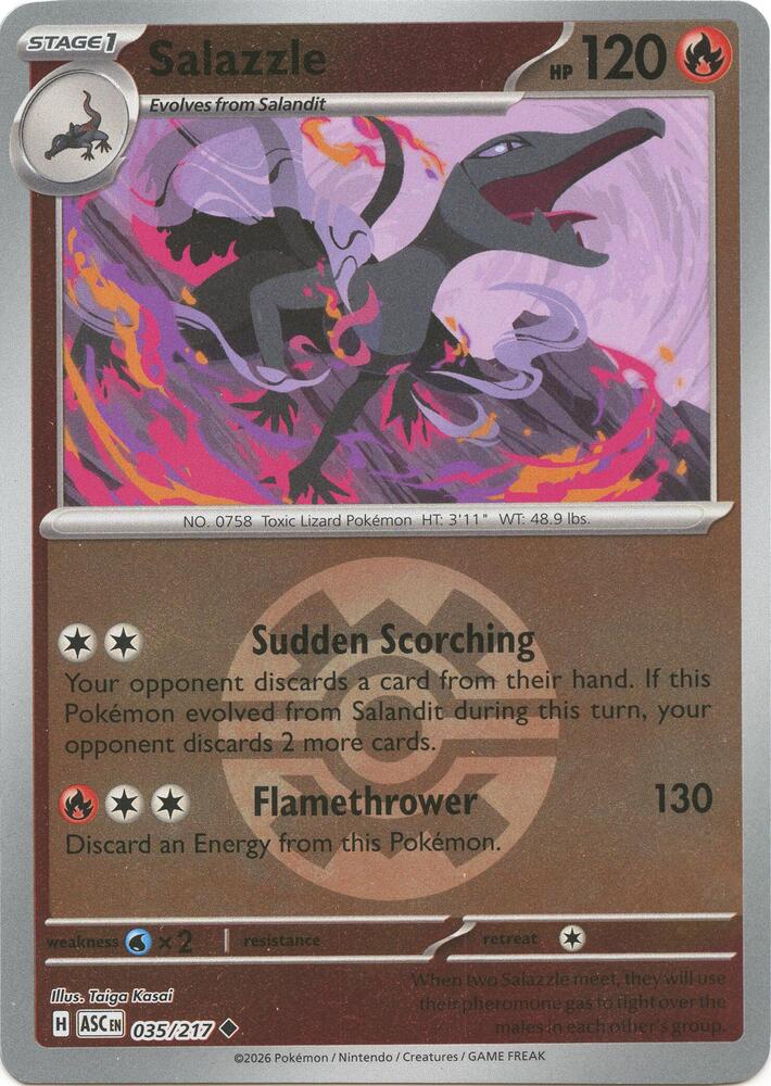 Salazzle (Quick Ball) - 035/217 - Uncommon