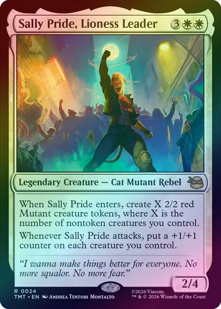 Sally Pride, Lioness Leader (Foil) (TMT)