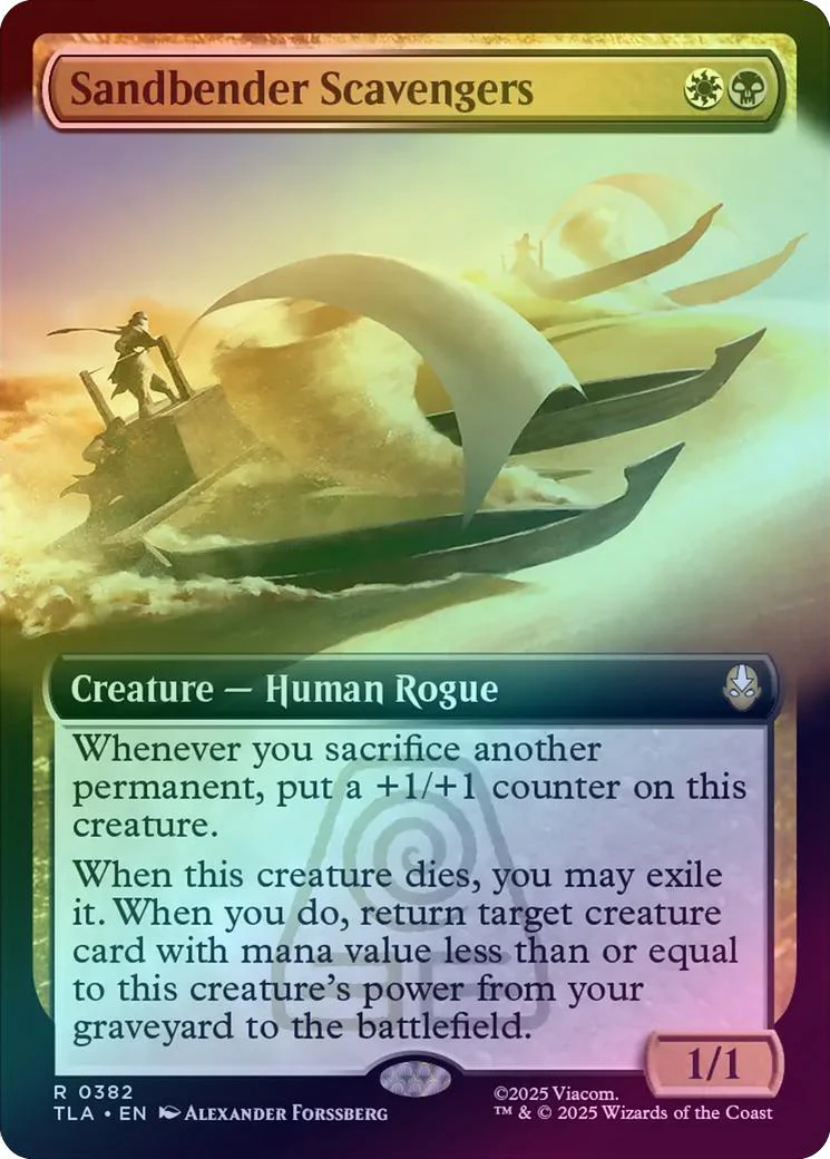 Sandbender Scavengers - Extended Art (Foil) (TLA)