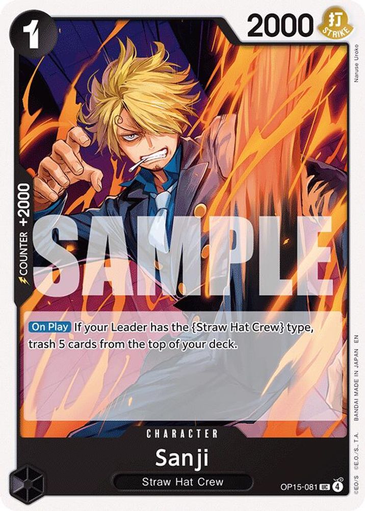Sanji (OP15-081) - OP15-081 - Uncommon