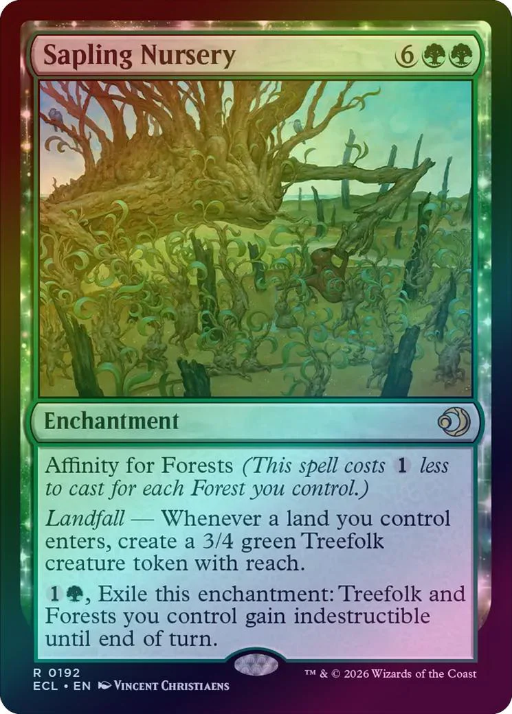 Sapling Nursery (Foil) (ECL)