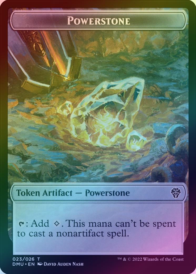 Saproling // Powerstone Token (Foil) (TDMU) - Image 2