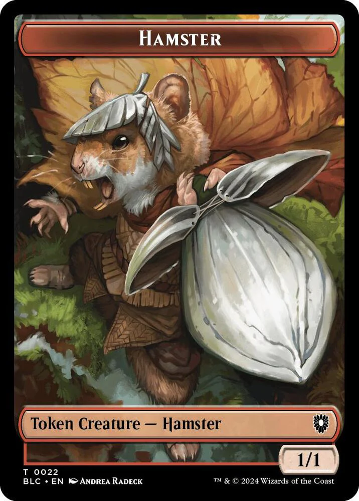 Saproling // Hamster Token (TBLC) - Image 2