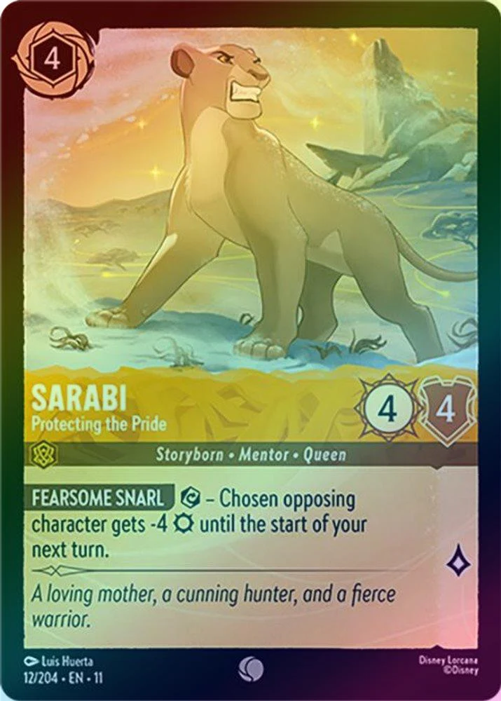 Sarabi (Protecting the Pride) - 12/204 - Common (Foil)