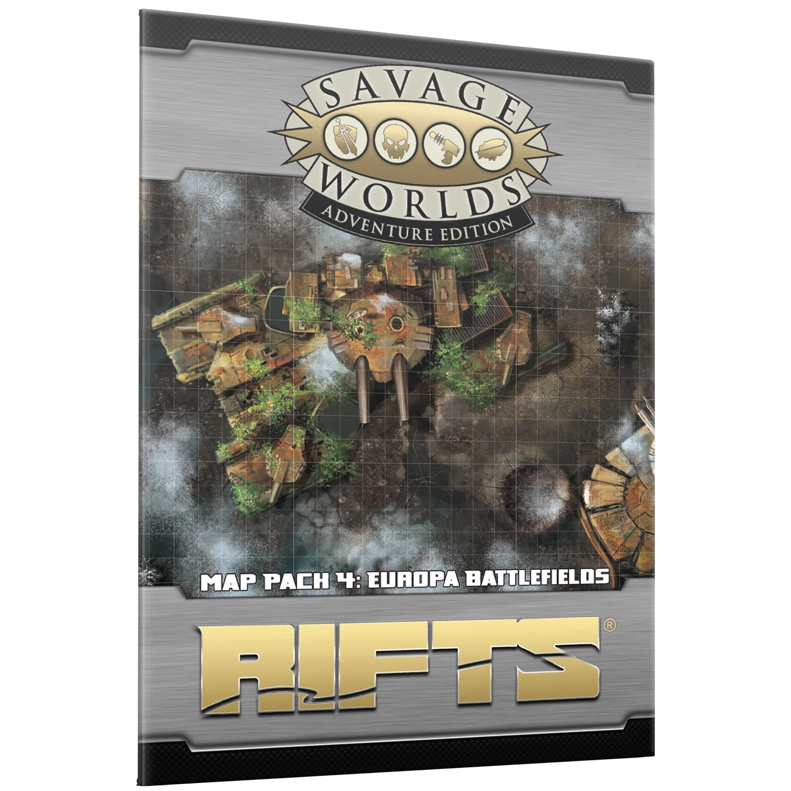 Savage Worlds: Adventure Edition (SWADE) RPG - Map Pack 4: Europa Battlefields