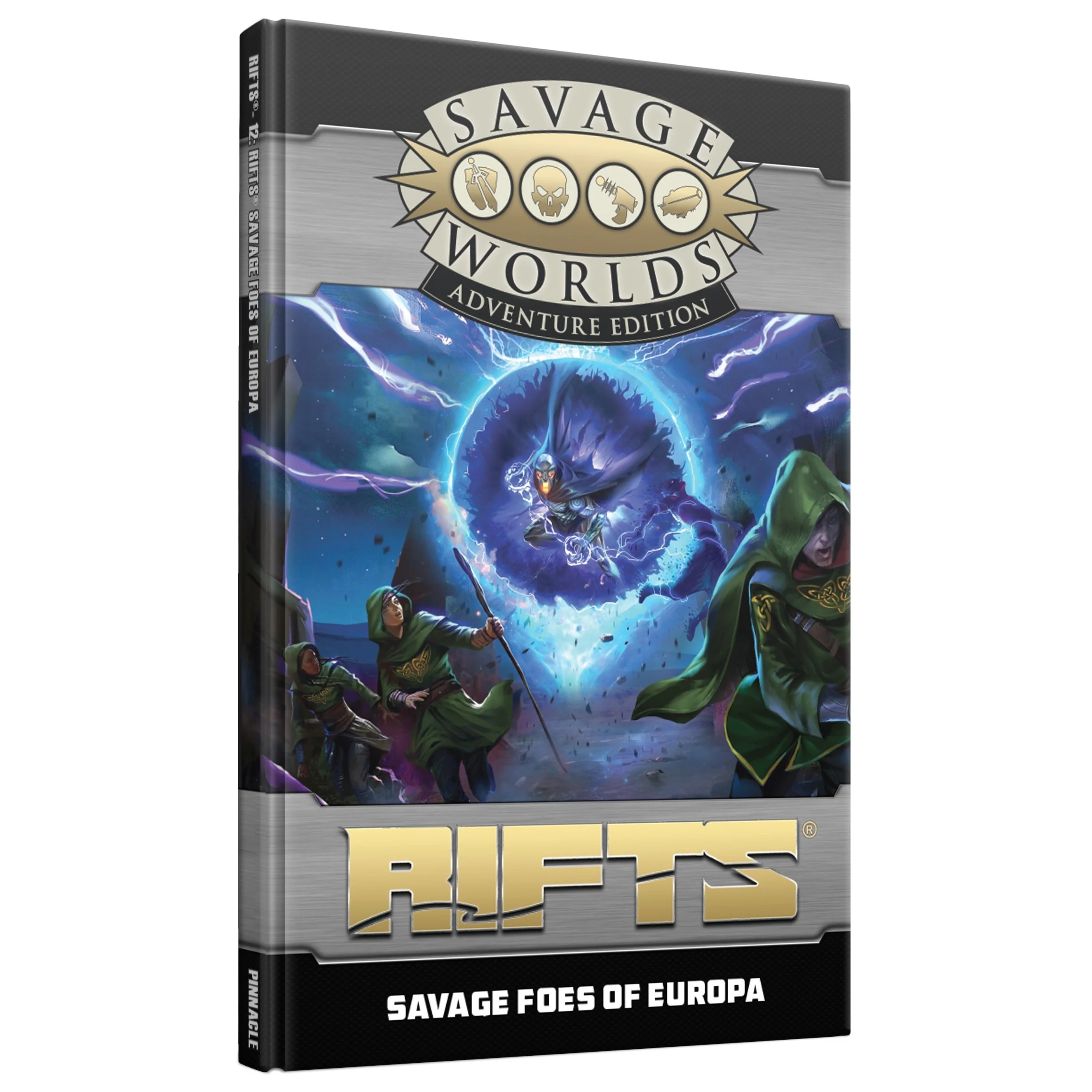Savage Worlds: Adventure Edition (SWADE) RPG - Rifts: Savage Foes of Europa (HC)