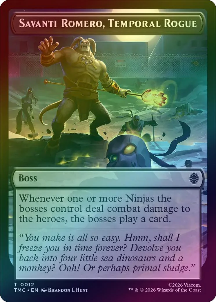 Savanti Romero, Temporal Rogue Token (Foil) (TTMC)