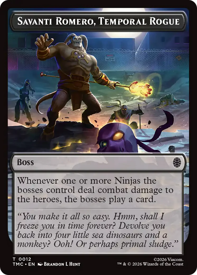Savanti Romero, Temporal Rogue Token (TTMC)