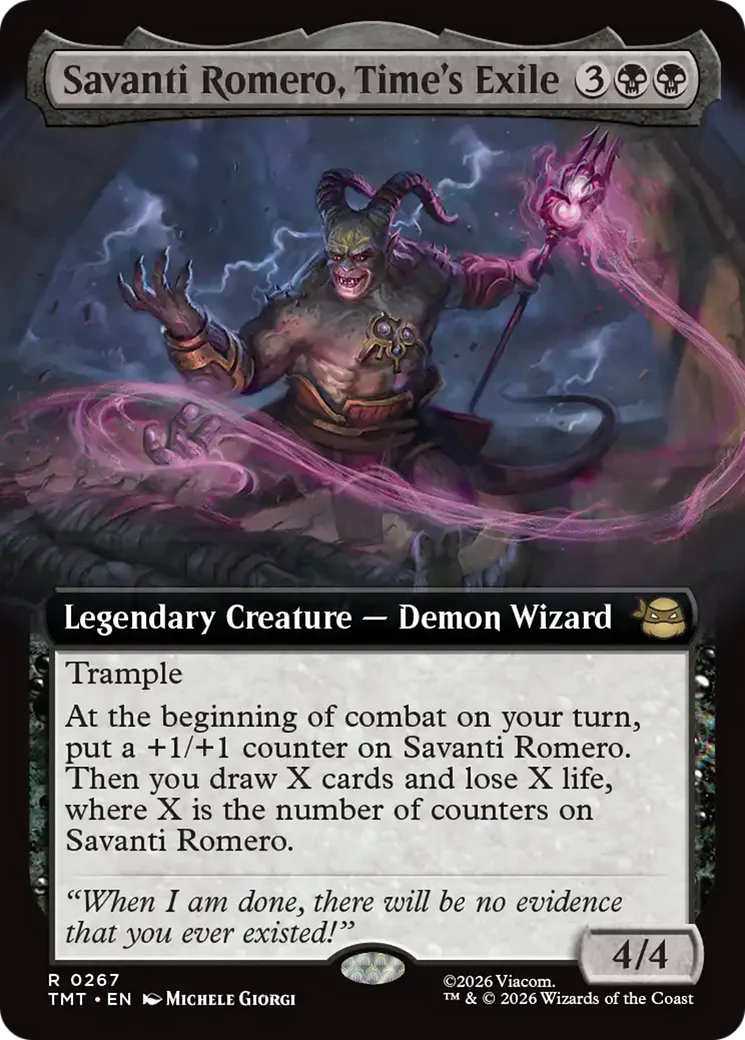 Savanti Romero, Time's Exile - Extended Art (TMT)