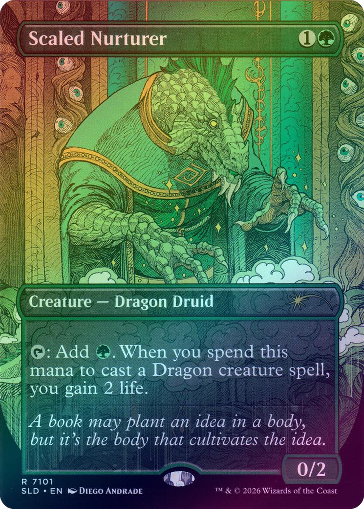 Scaled Nurturer - D&D Bonus Card (Foil) (SLD)