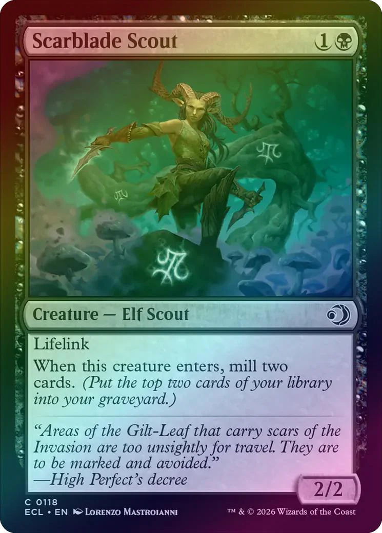 Scarblade Scout (Foil) (ECL)
