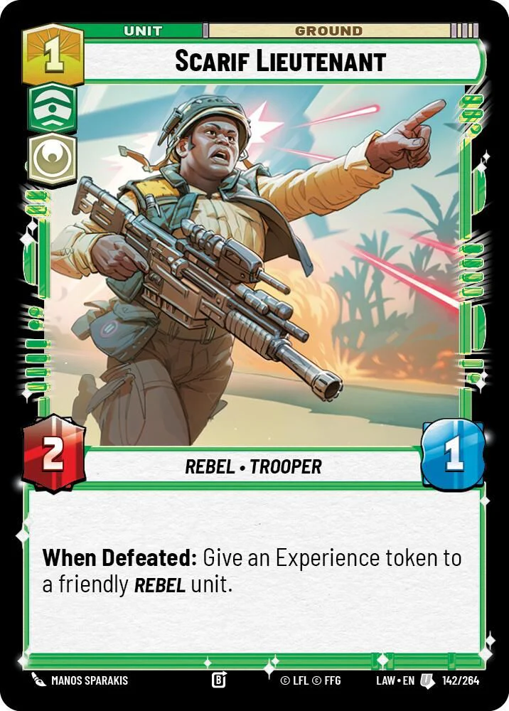 Scarif Lieutenant - 142/264 - Uncommon