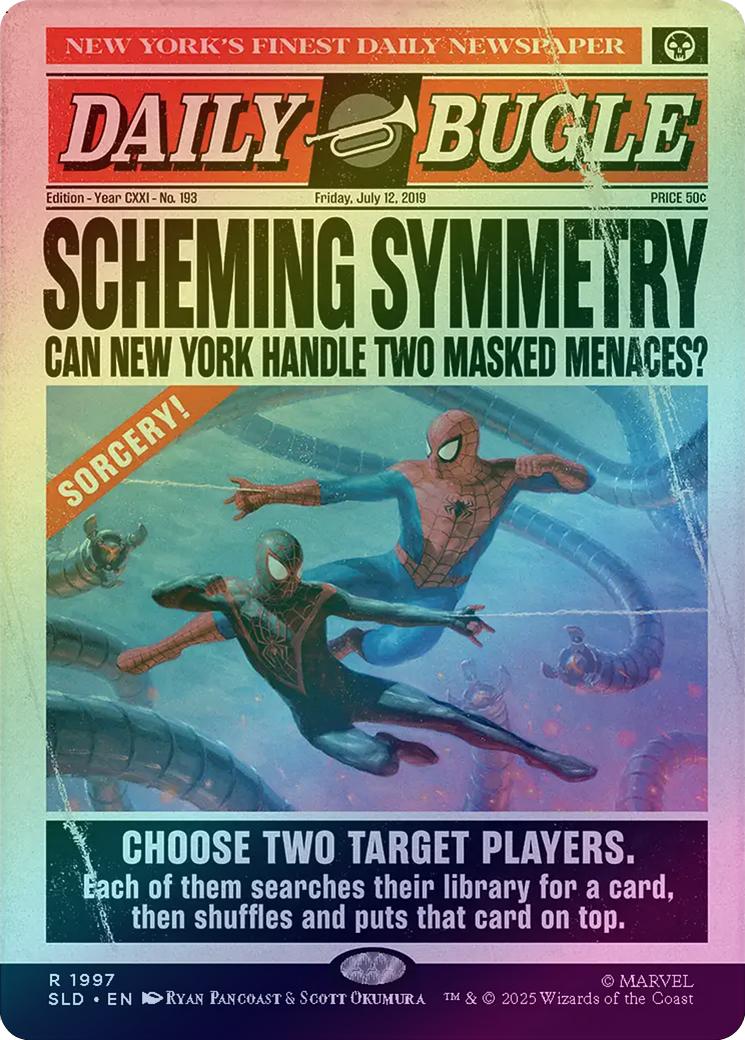 Scheming Symmetry - Marvel's Spider-Man: Daily Bugle Breaking News (Rainbow Foil) (SLD)