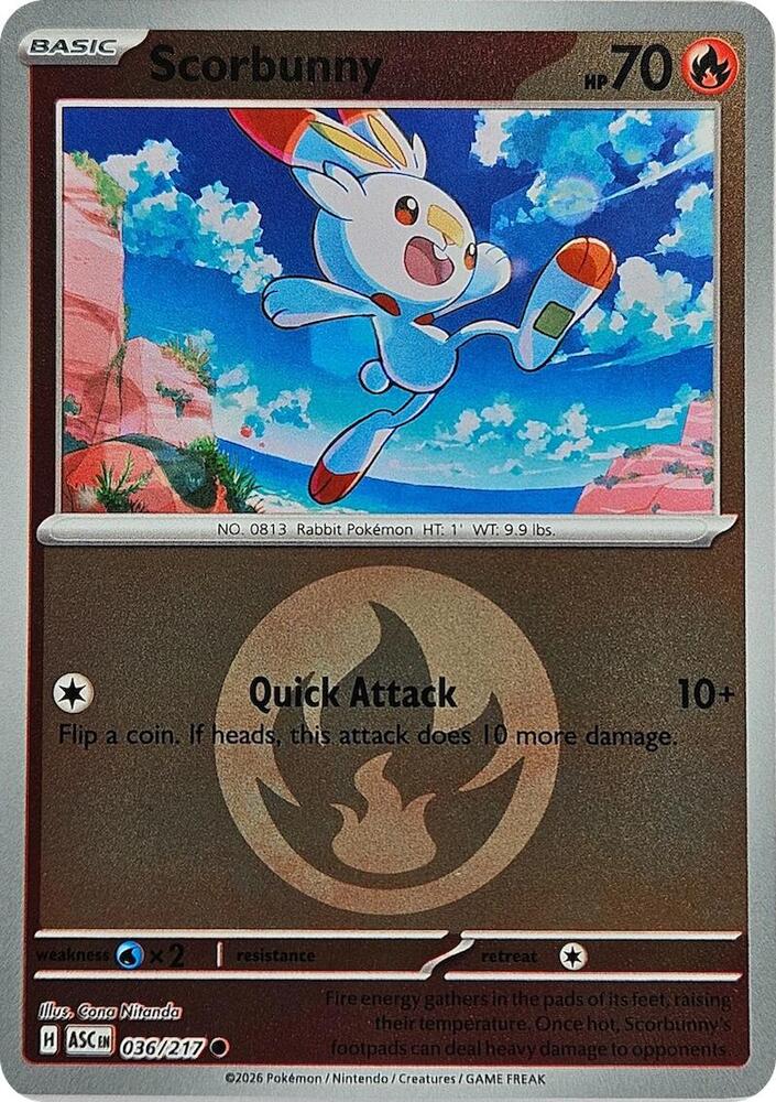 Scorbunny (Energy Symbol Pattern) - 036/217 - Common