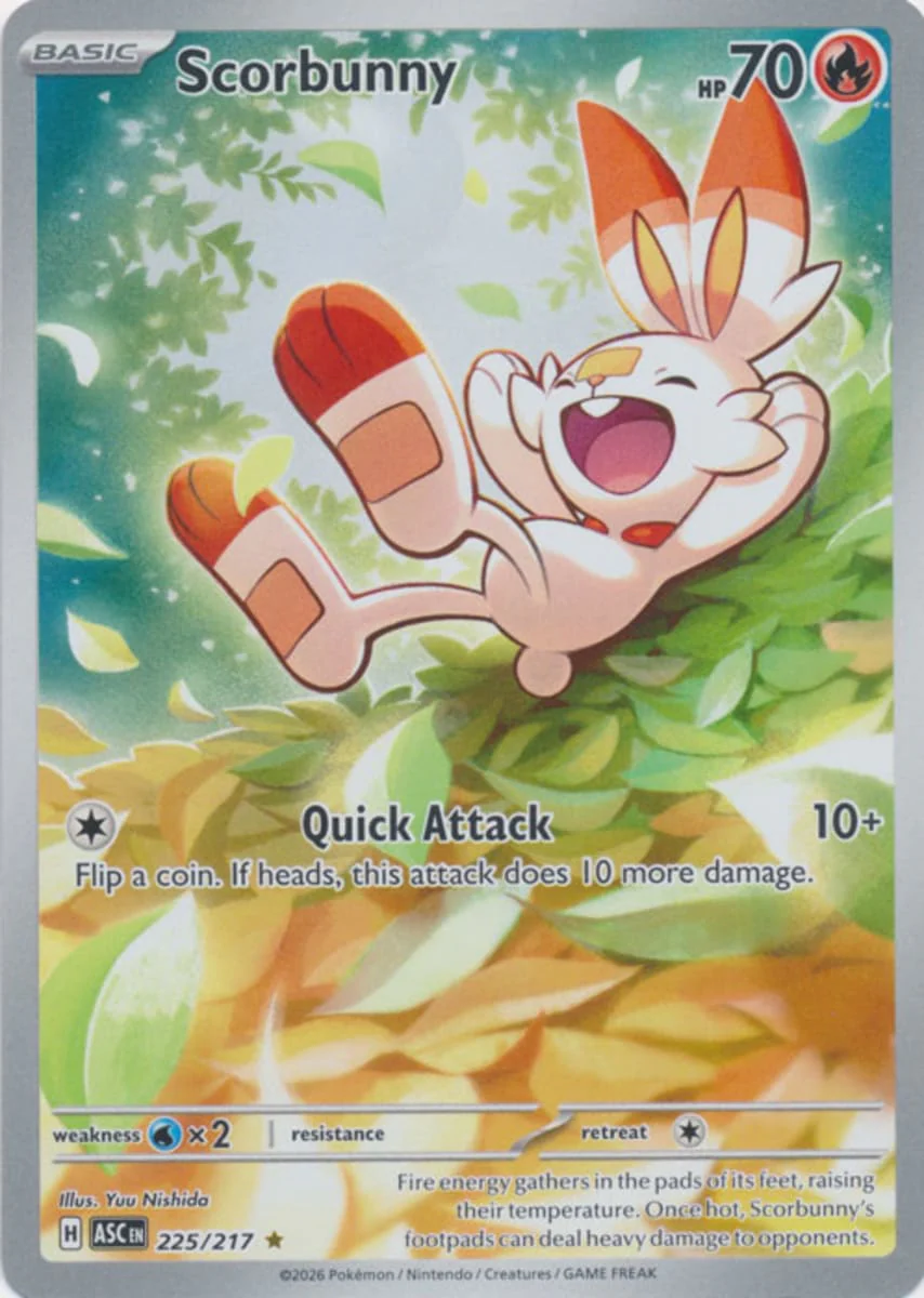 Scorbunny - 225/217 - Illustration Rare