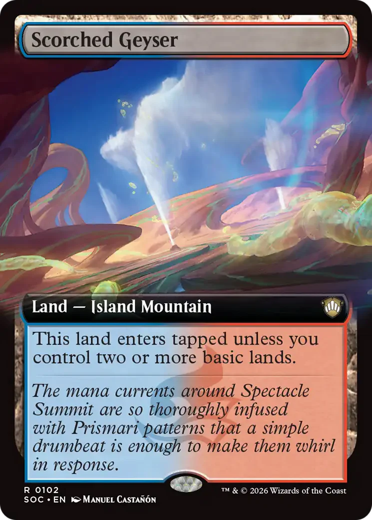 Scorched Geyser - Extended Art (SOC)