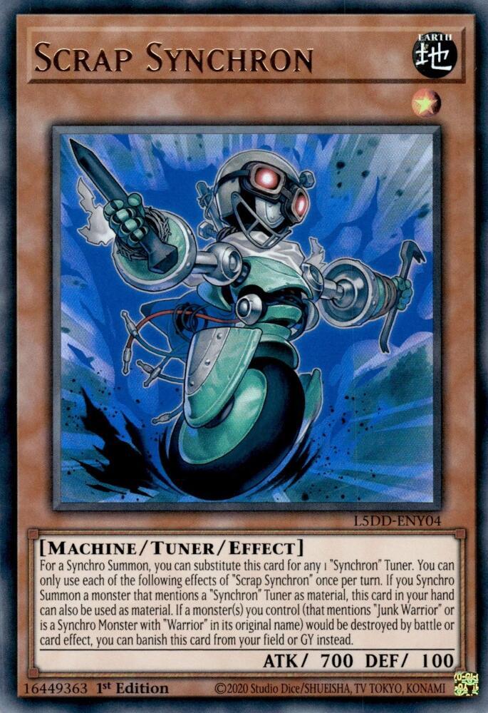 Scrap Synchron - L5DD-ENY04 - Ultra Rare - 1st Edition