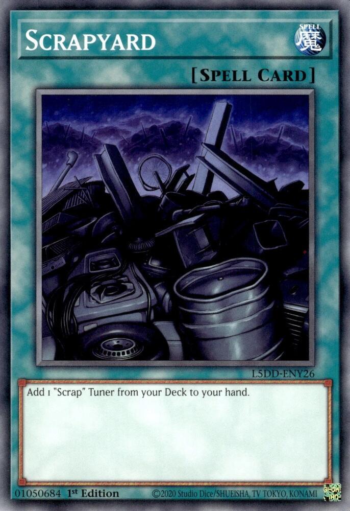 Scrapyard - L5DD-ENY26 - Common - 1st Edition