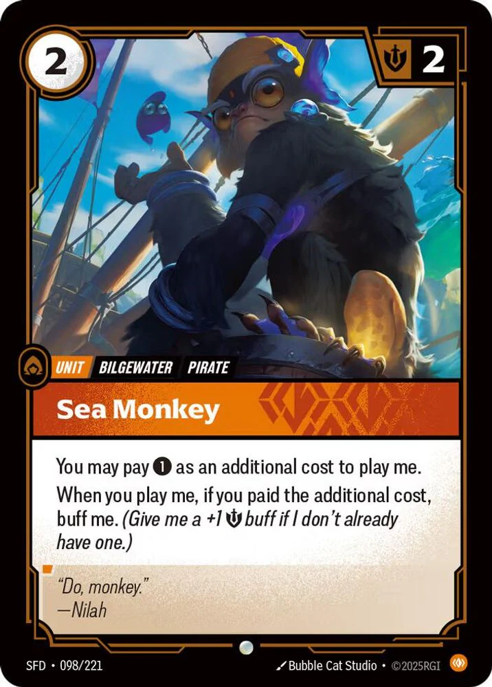 Sea Monkey - 098/221 - Common