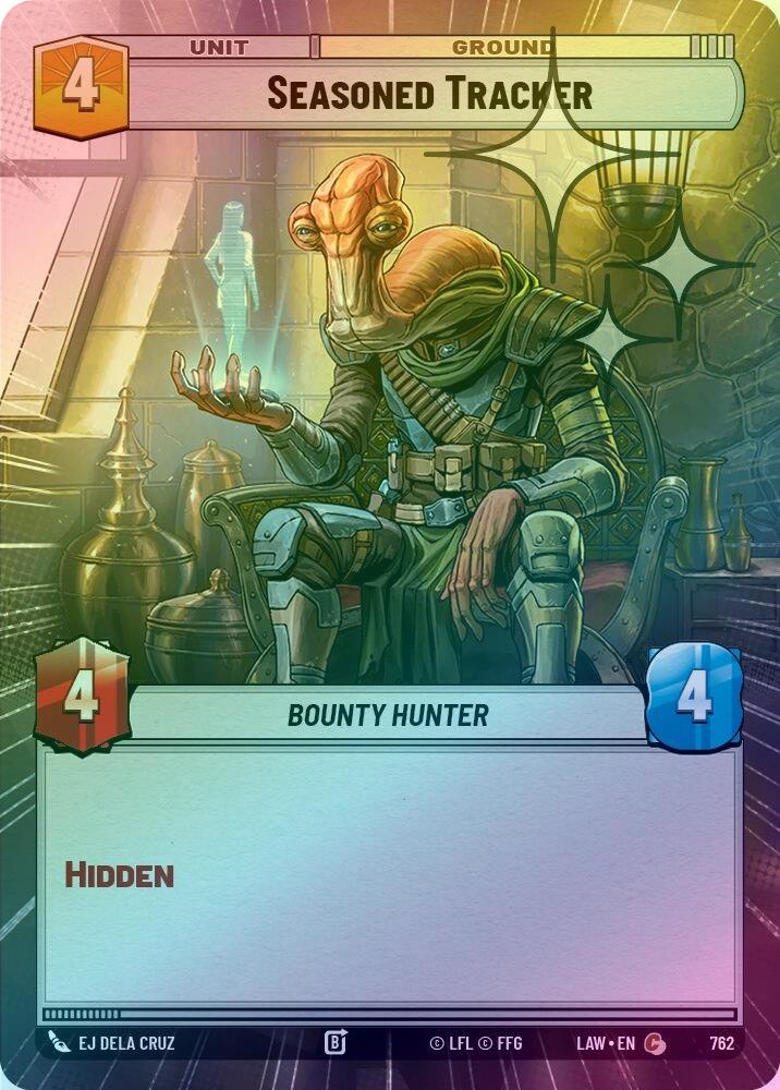 Seasoned Tracker (Hyperspace Foil) - 762 - Common (Foil)