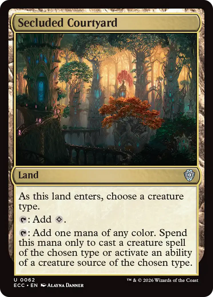 Secluded Courtyard (ECC)