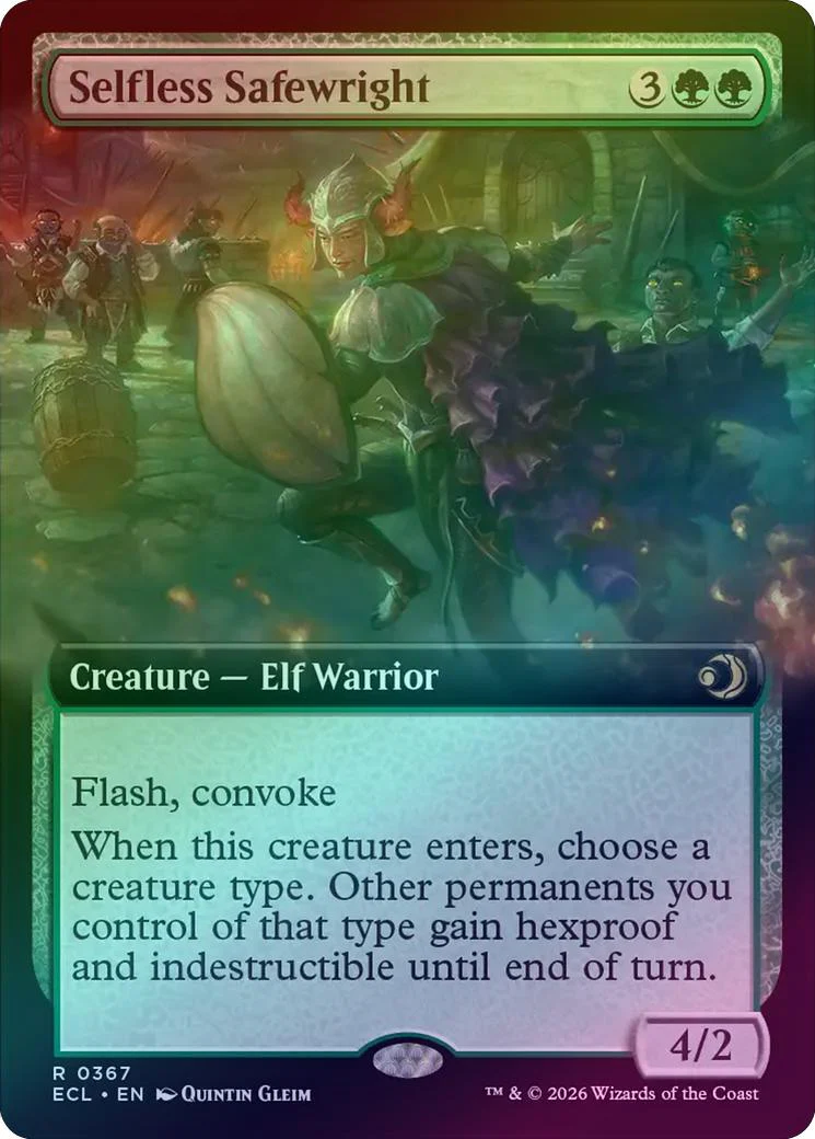 Selfless Safewright - Extended Art (Foil) (ECL)