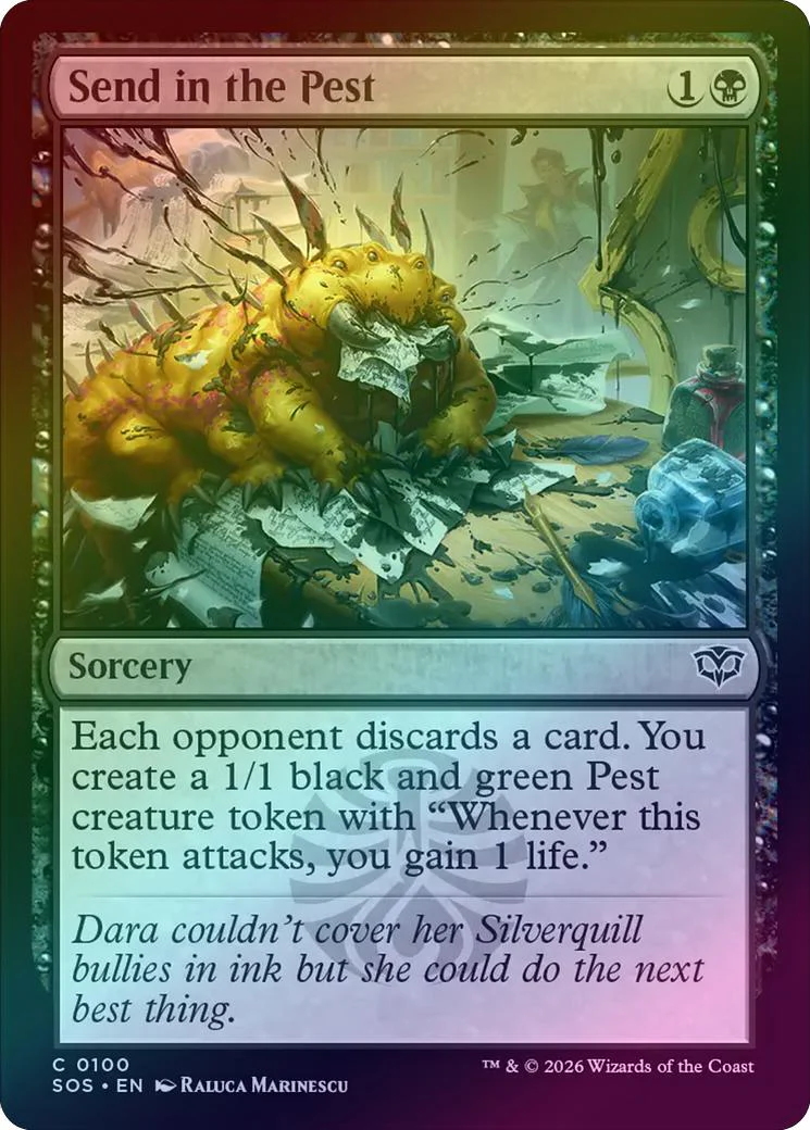 Send in the Pest (Foil) (SOS)
