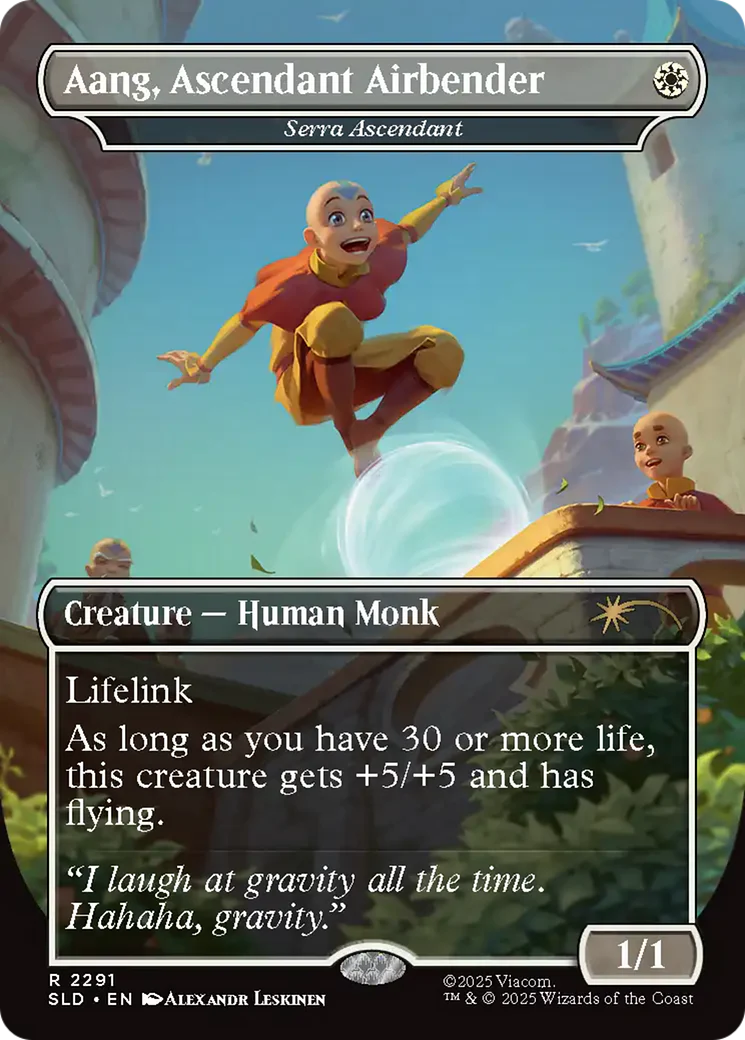 Aang, Ascendant Airbender // Serra Ascendant - ATLA: A Lot To Learn (SLD)