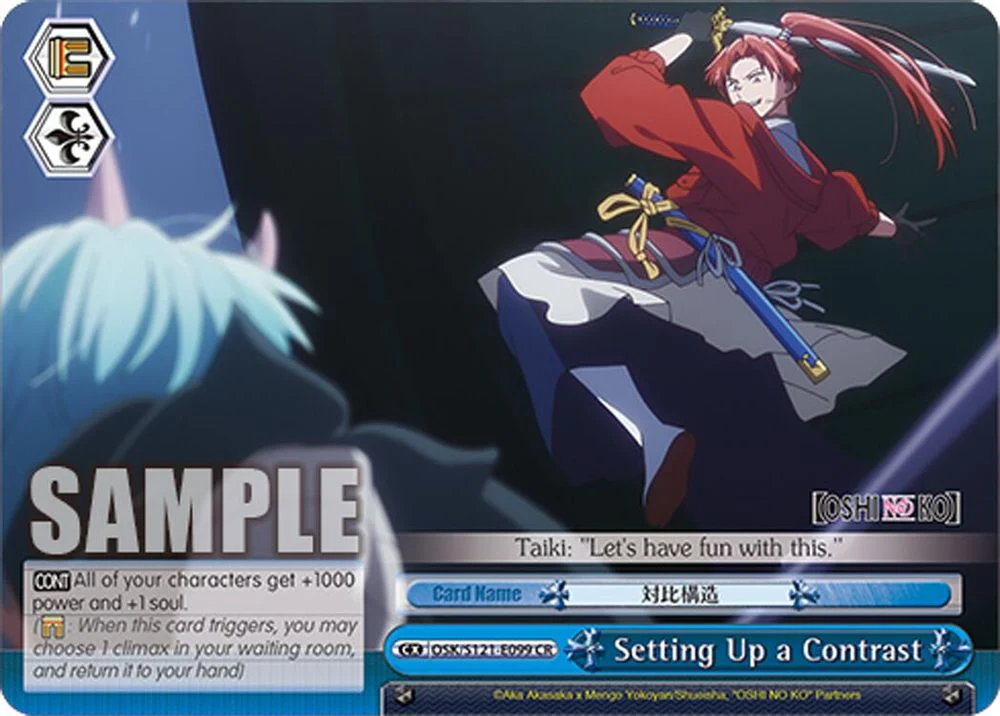 Setting Up a Contrast - OSK/S121-E099CR - Climax Rare