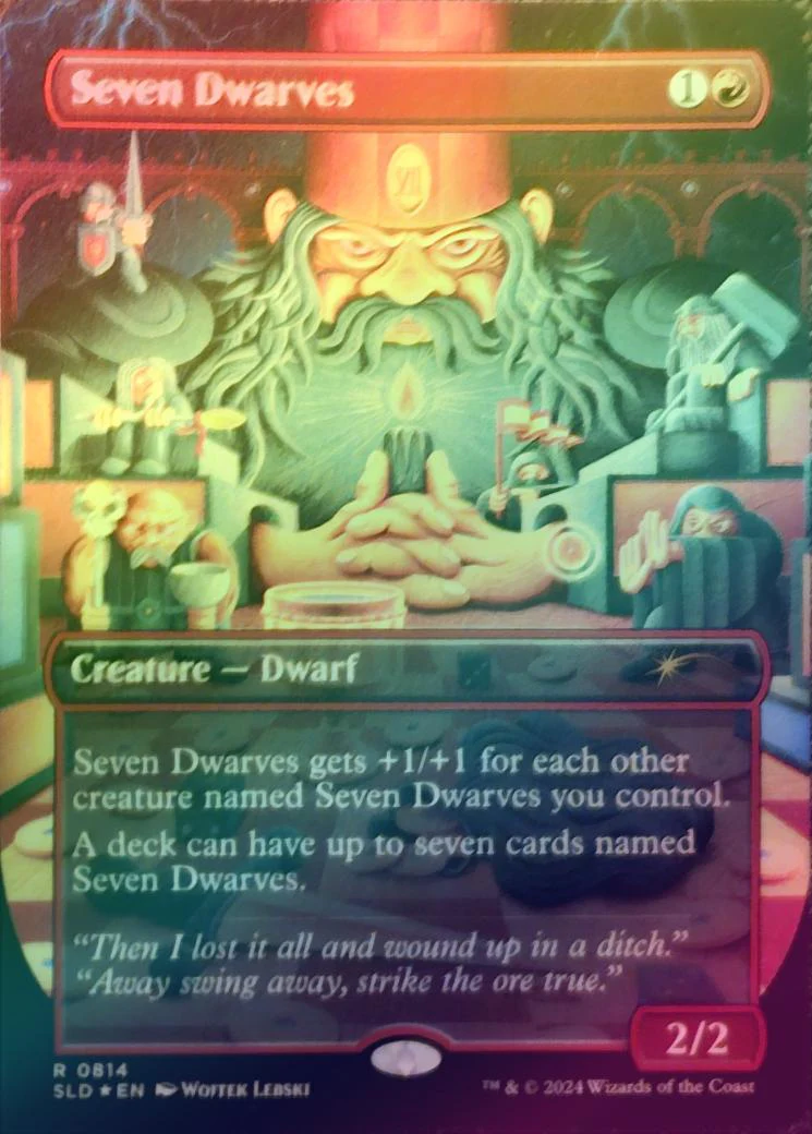 Seven Dwarves - Borderless (0814) (Foil) (SLD)
