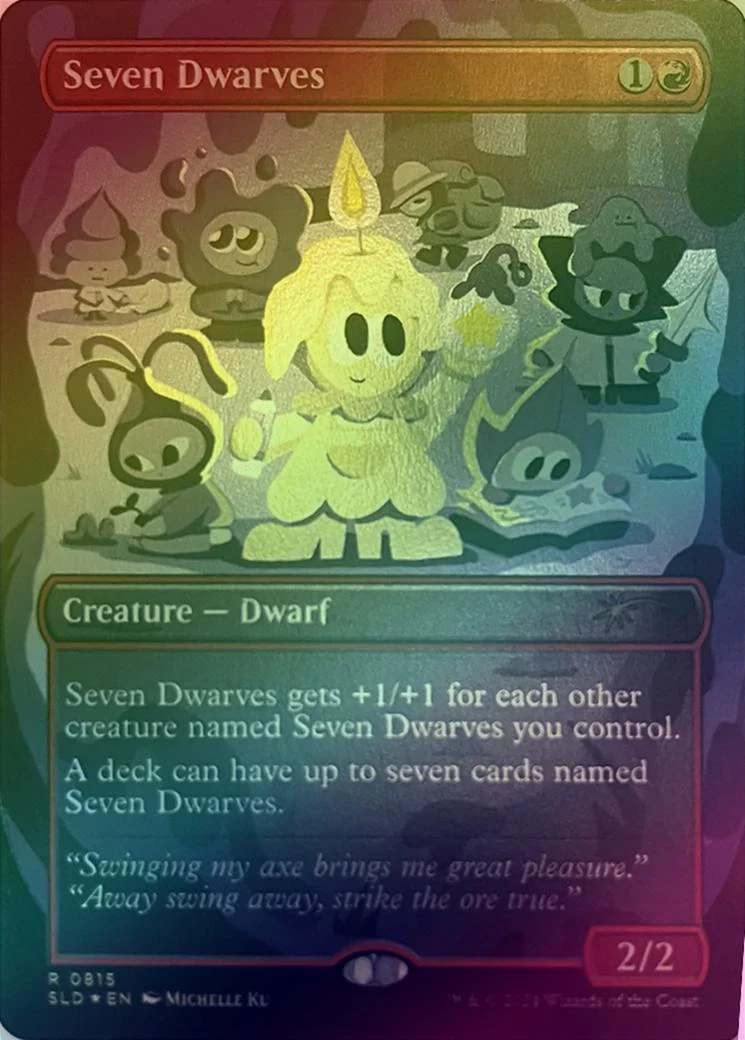 Seven Dwarves - Borderless (0815) (Foil) (SLD)