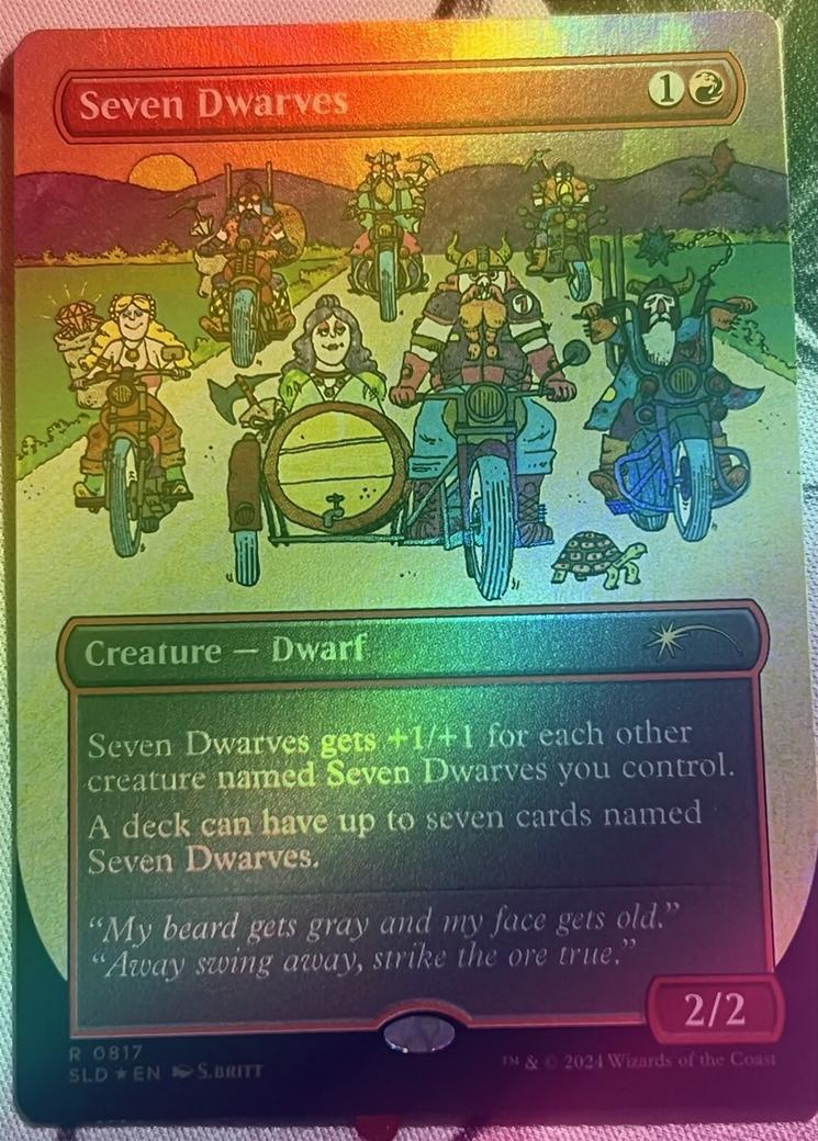 Seven Dwarves - Borderless (0817) (Foil) (SLD)