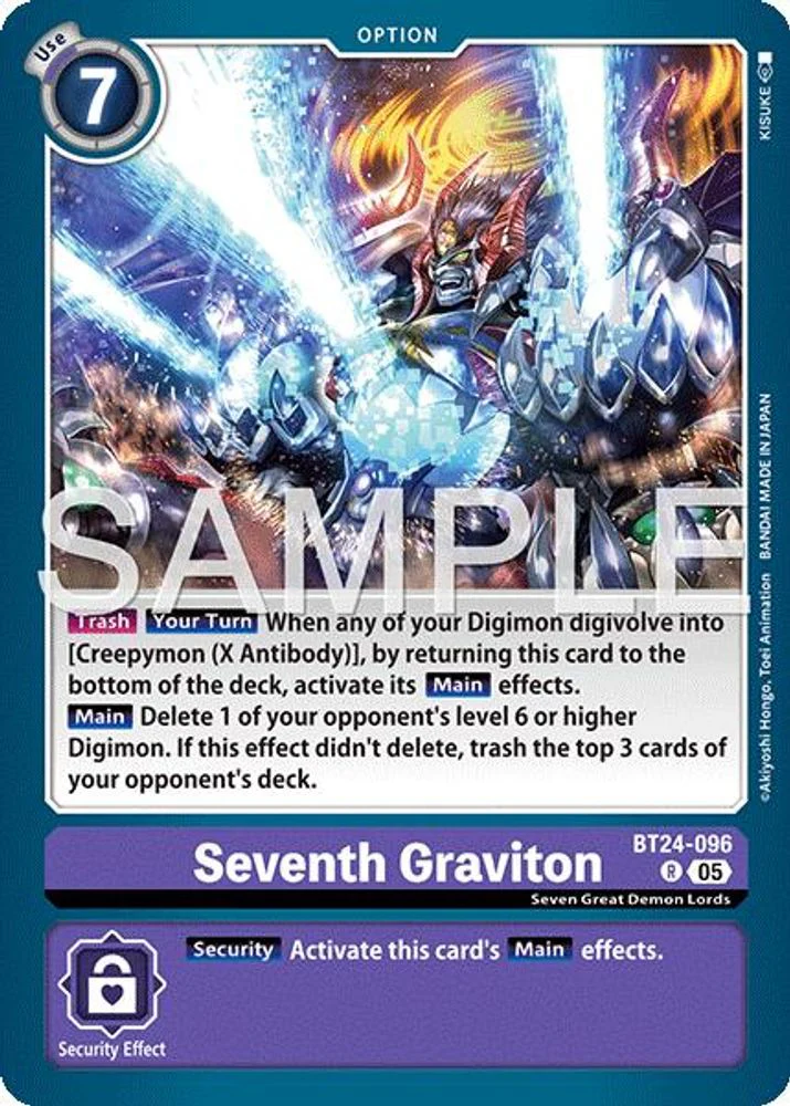 Seventh Graviton - BT24-096 - Rare