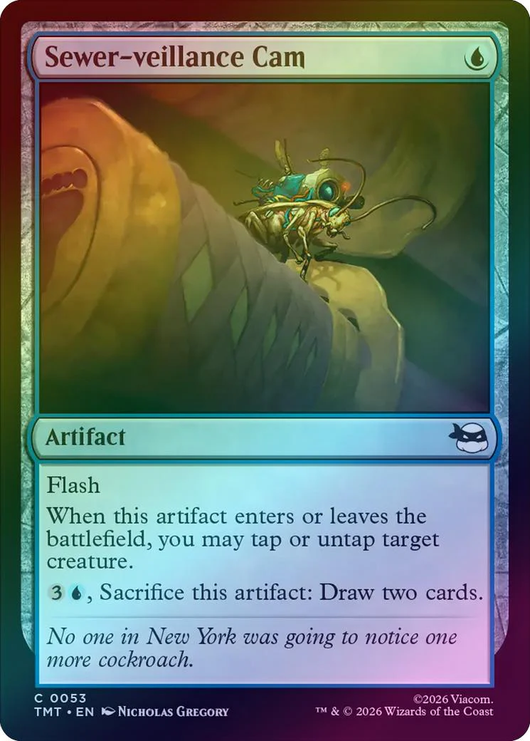 Sewer-veillance Cam (Foil) (TMT)
