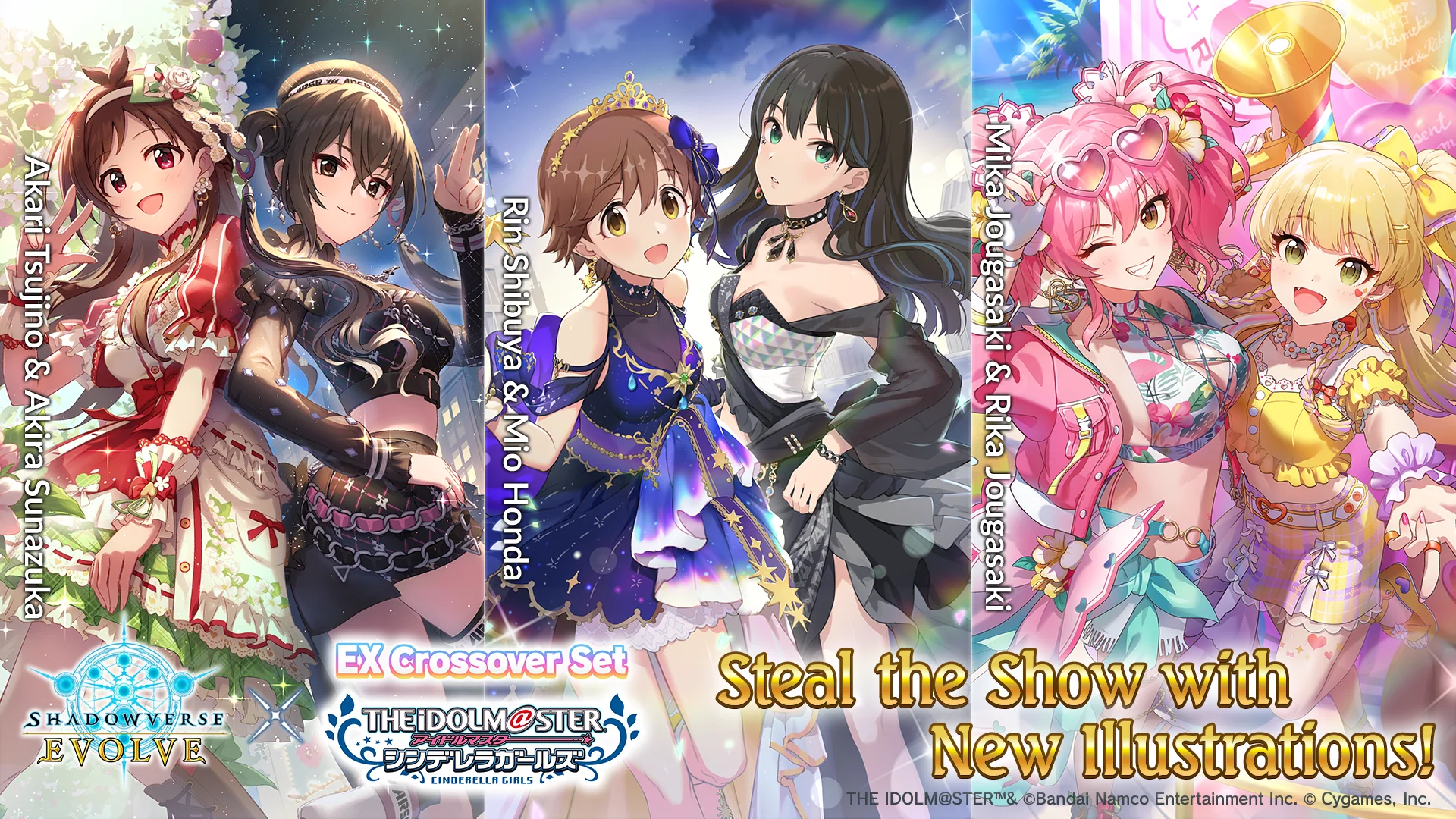 Shadowverse Evolve - The Idolmaster Cinderella Girls Ex Crossover Booster Box - Image 3