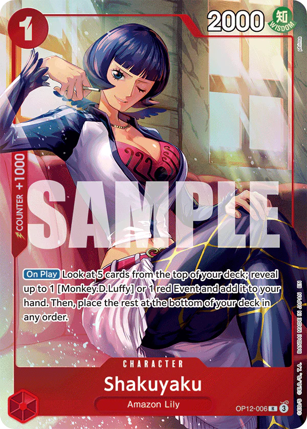 Shakuyaku (Premium Card Collection -Best Selection Vol. 5-) - OP12-006 - Rare