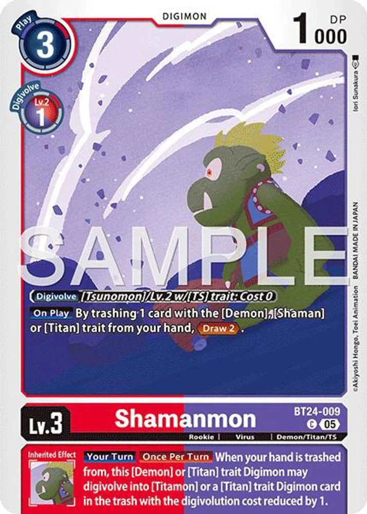 Shamanmon - BT24-009 - Common