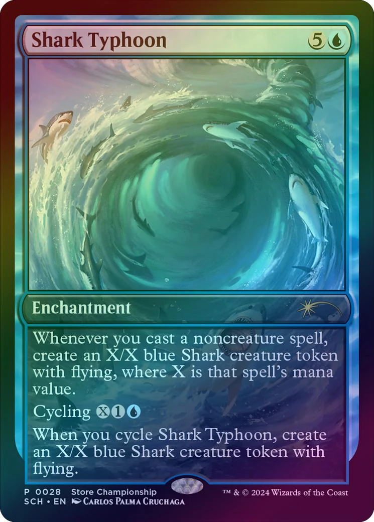 Shark Typhoon - Store Championship Promo (Foil) (SCH)