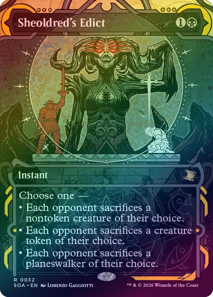 Sheoldred's Edict (Foil) (SOA)
