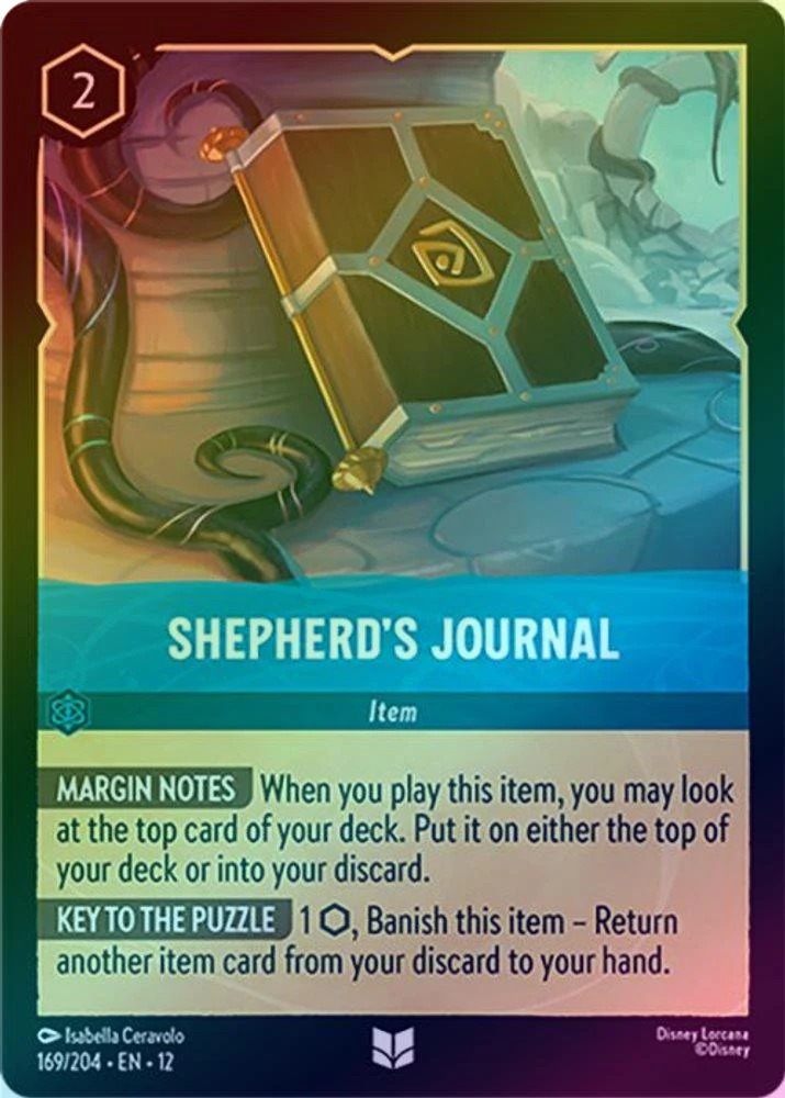 Shepherd's Journal - 169/204 - Uncommon (Foil)