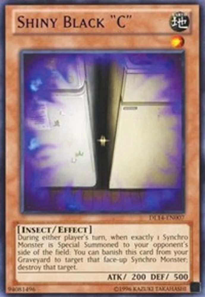 Shiny Black "C" (Purple) - DL14-EN007 - Rare