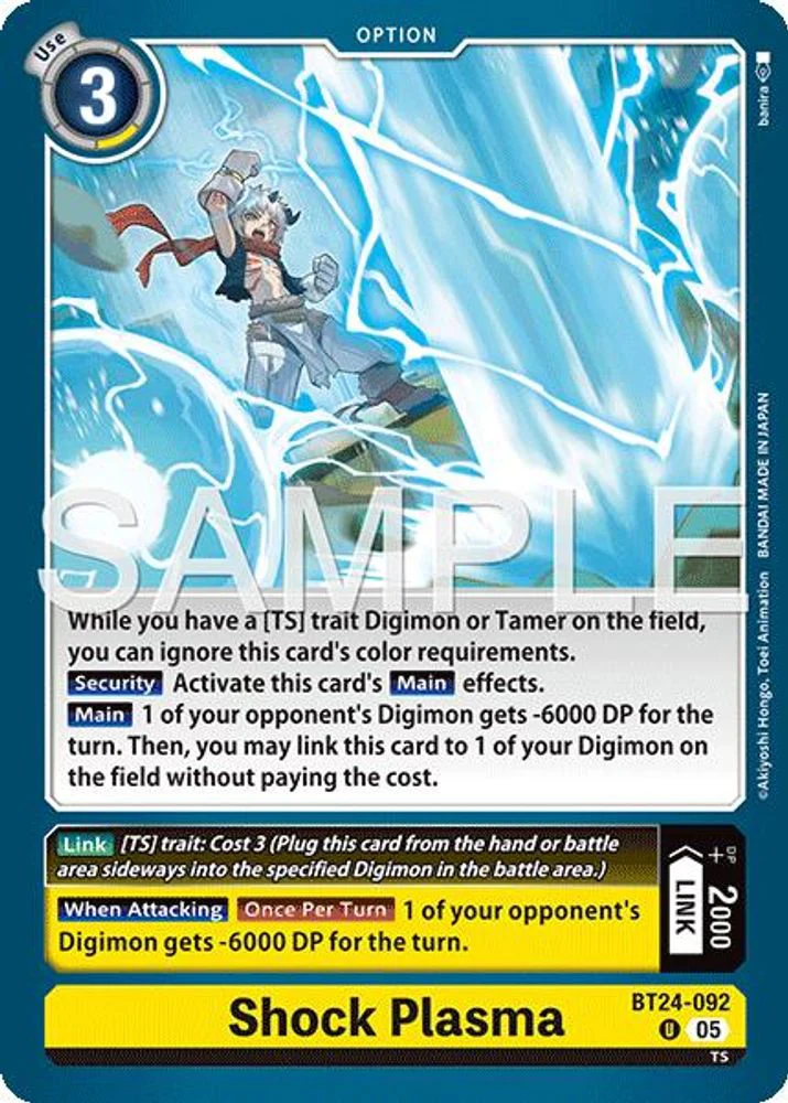 Shock Plasma - BT24-092 - Uncommon
