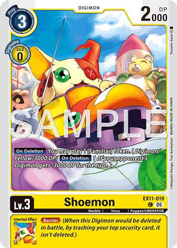 Shoemon - EX11-019 - Common