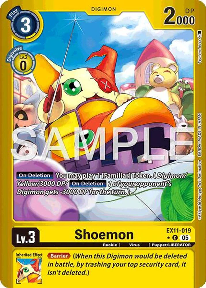 Shoemon (Limited Foil) - EX11-019 - Common