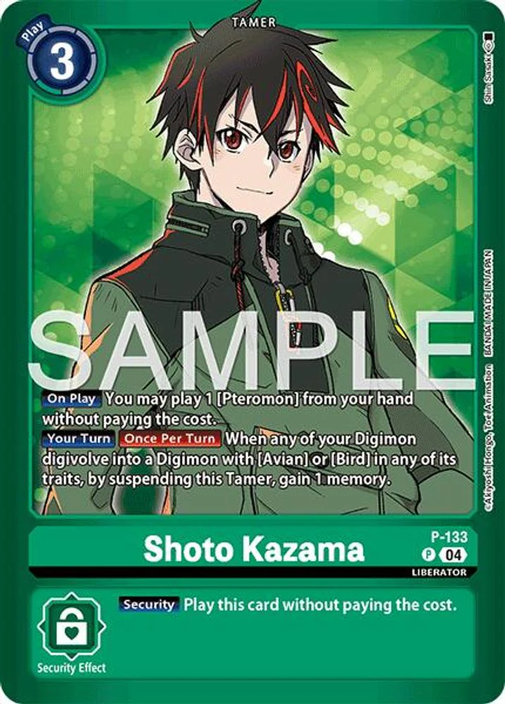 Shoto Kazama - P-133 - (LM07) - Promo
