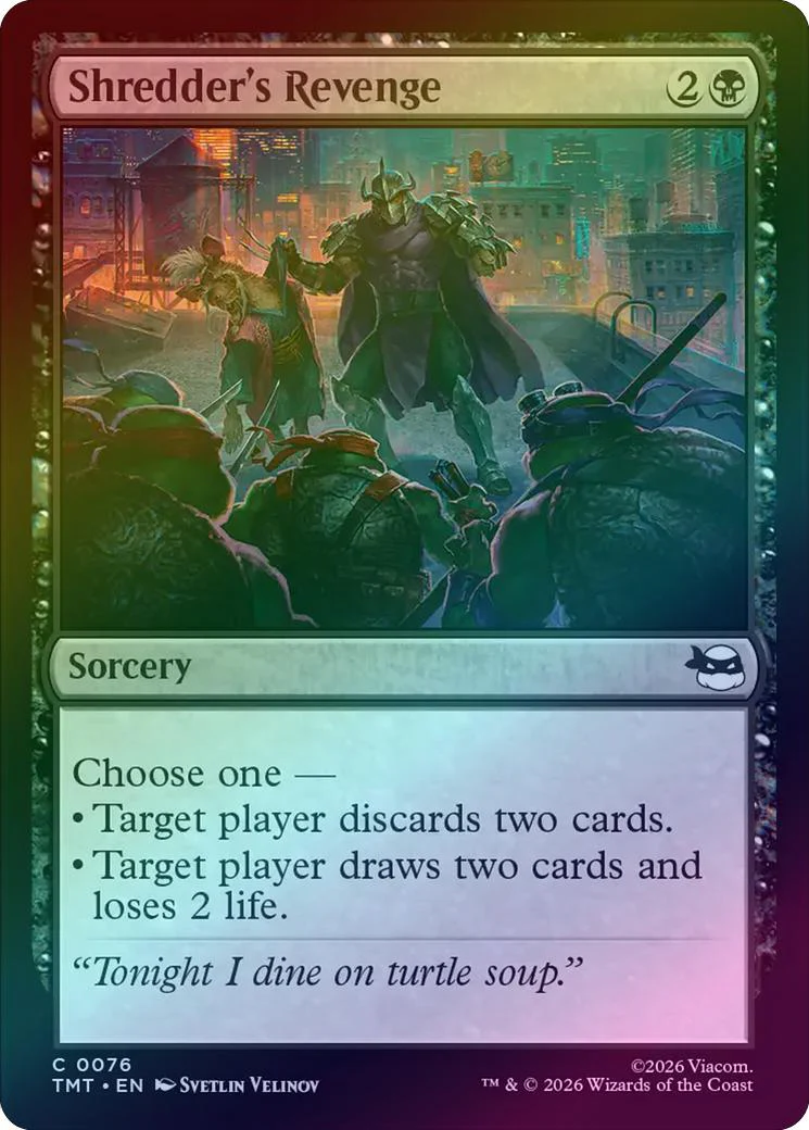 Shredder's Revenge (Foil) (TMT)