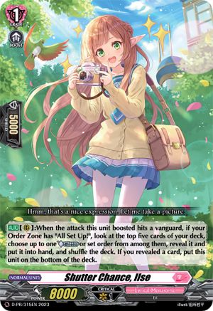 Shutter Chance, Ilse - D-PR/315EN - Promo