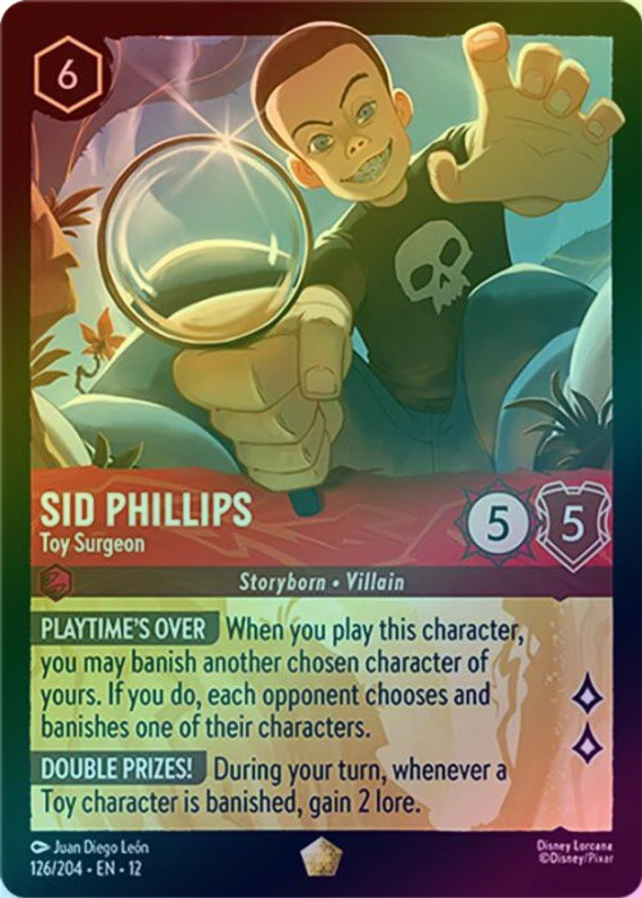 Sid Phillips (Toy Surgeon) - 126/204 - Legendary (Foil)